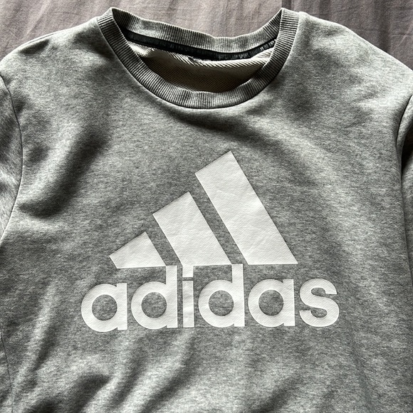 Adidas Crewneck (Grey) - Mens M - Picture 2 of 5